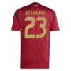 Maillot de Supporter Belgique Batshuayi 23 Domicile Euro 2024 Pour Homme